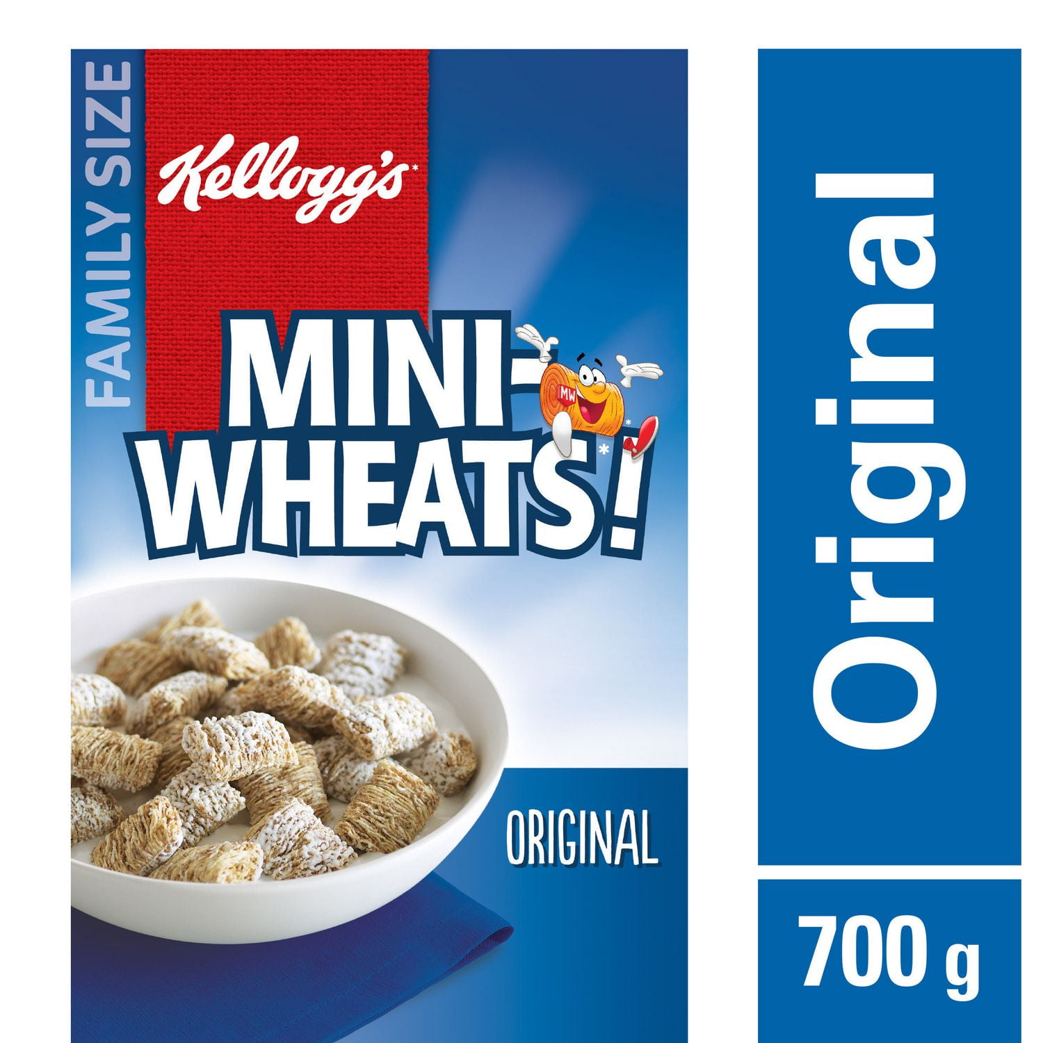 Kellogg's MiniWheats Cereal Original 700g Walmart Canada