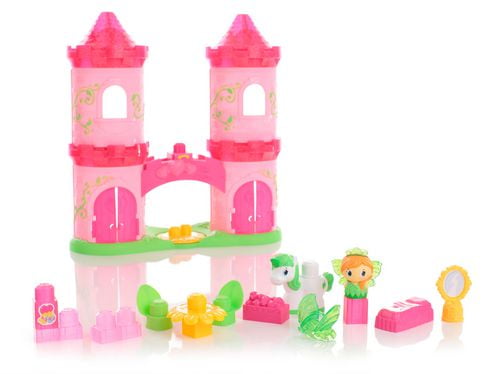 Pink mega bloks disney best sale princess castle