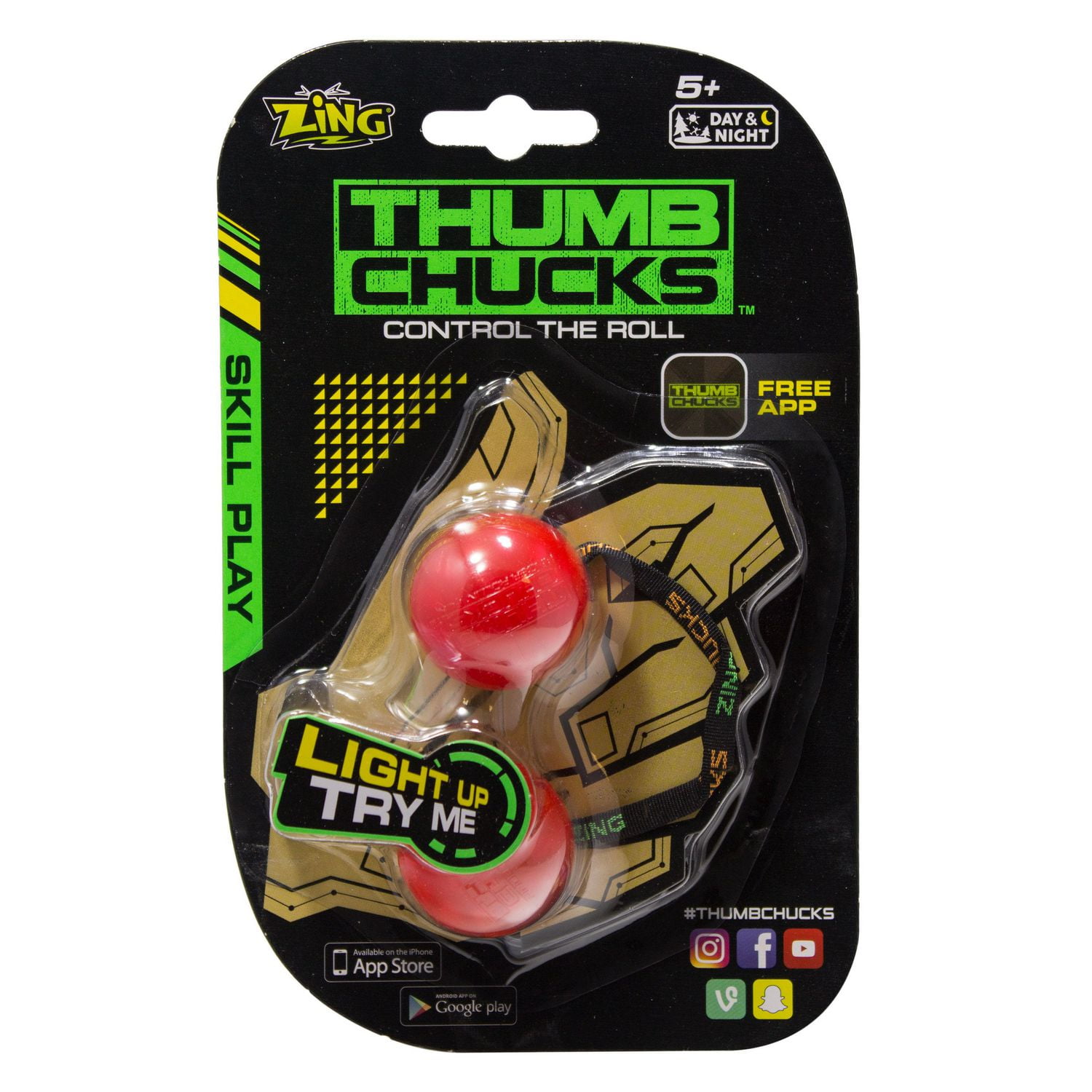 Thumb chucks zing 2025 metal