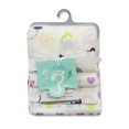 thumbnail image 1 of Baby's First by Nemcor Love Birds 4 Pack Receiving Blankets, 1 of 1