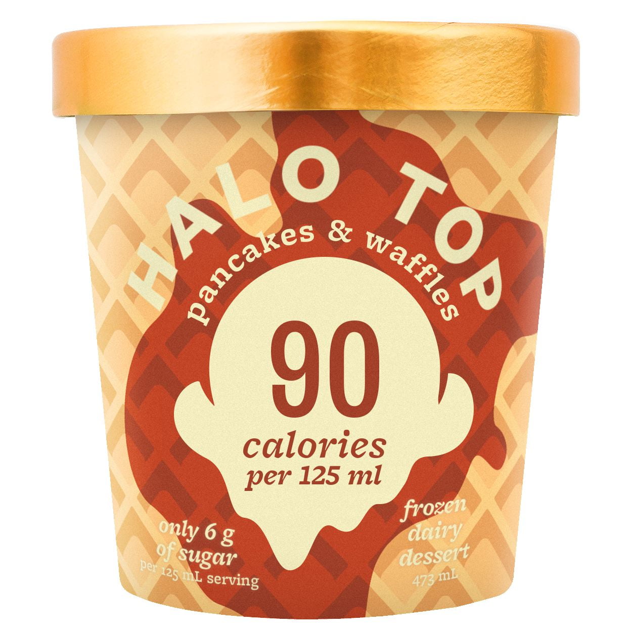 Halo Top Pancakes & Waffles Frozen Dessert Walmart Canada