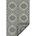 thumbnail image 1 of KORHANI home Loft Charcoal Patio Rug, 1 of 1