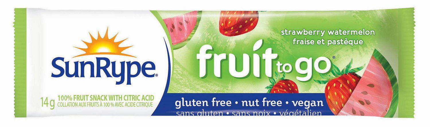 SunRype Strawberry Watermelon Fruit to Go 100% Fruit Snack