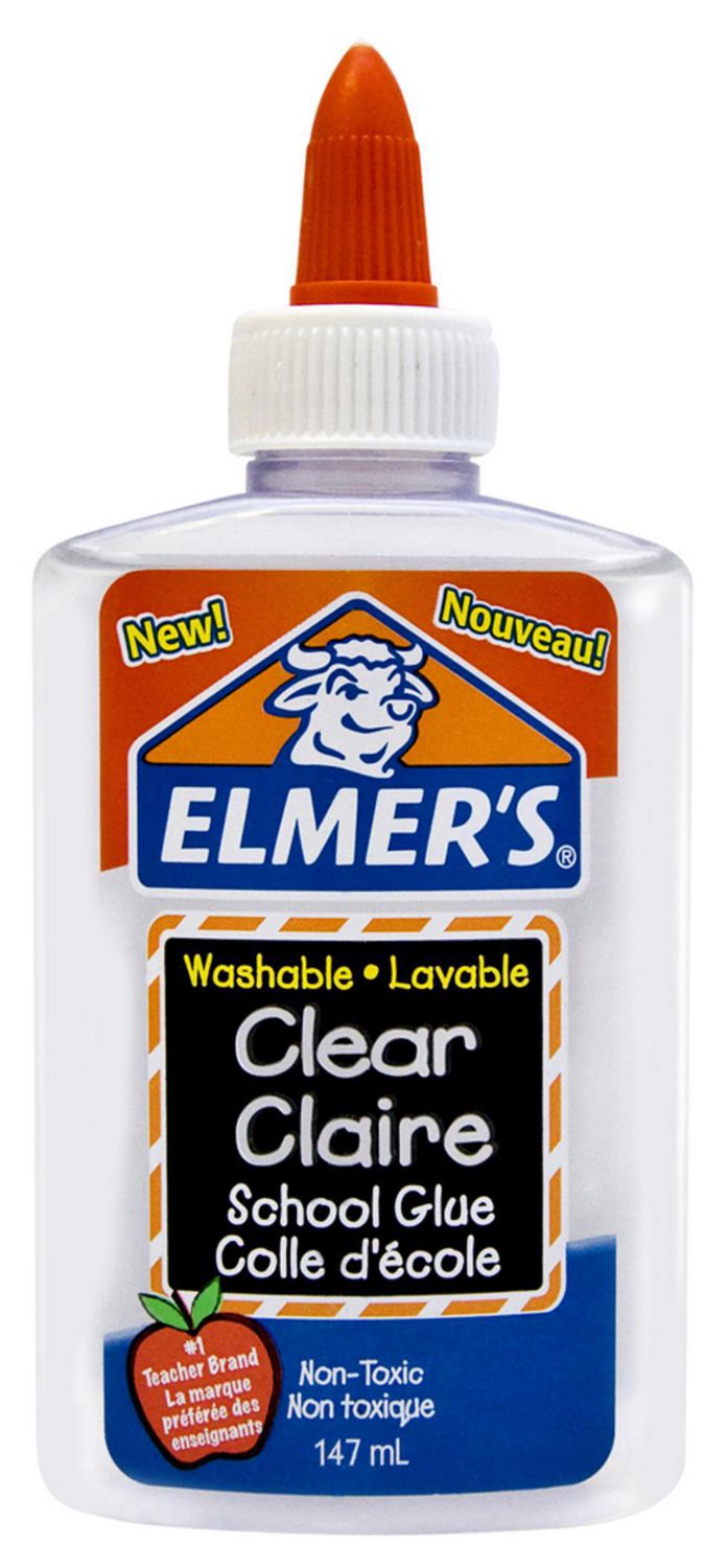 Elmer's Colle liquide lavable pour l'école, Transparent, 147 ml La colle à  gel liquide 