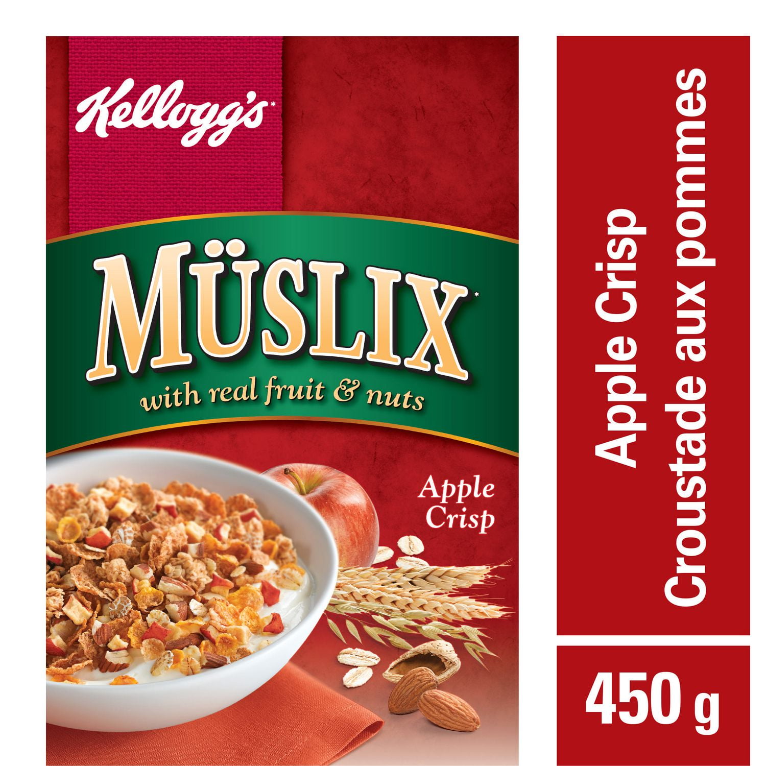 Kellogg's Müslix Apple Crisp Cereal, 450g Walmart Canada