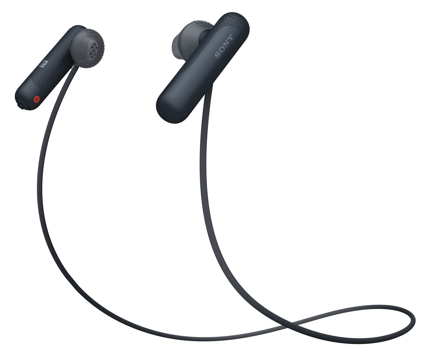 Sony Extra Bass Active Sports in Ear Ear Bud Over The Ear Splashproof Premium Headphones Dark Gray Limited Edition 