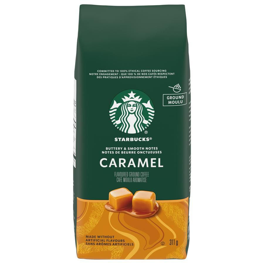 Starbucks® Caramel Flavoured Ground Coffee 311g Walmart