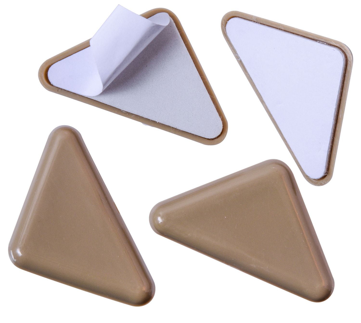 Hardware Essentials 2" x 2" x 2 3/4" SelfStick Furniture Sliders