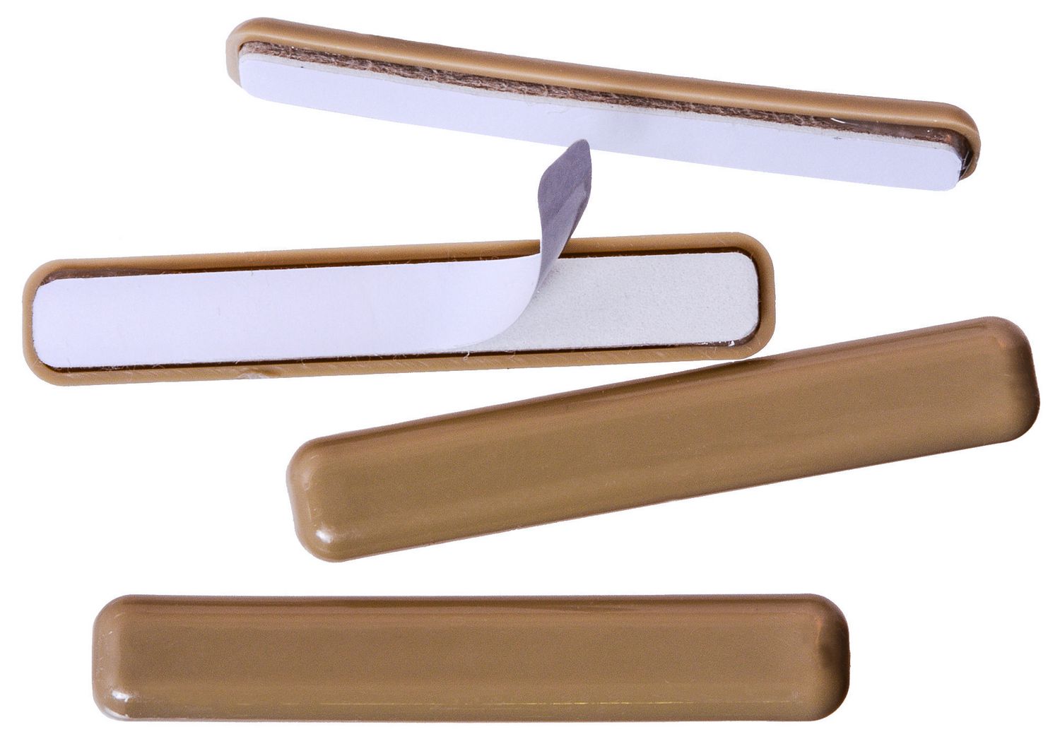 Hardware Essentials 3.9" x .67" SelfStick Furniture Sliders Walmart
