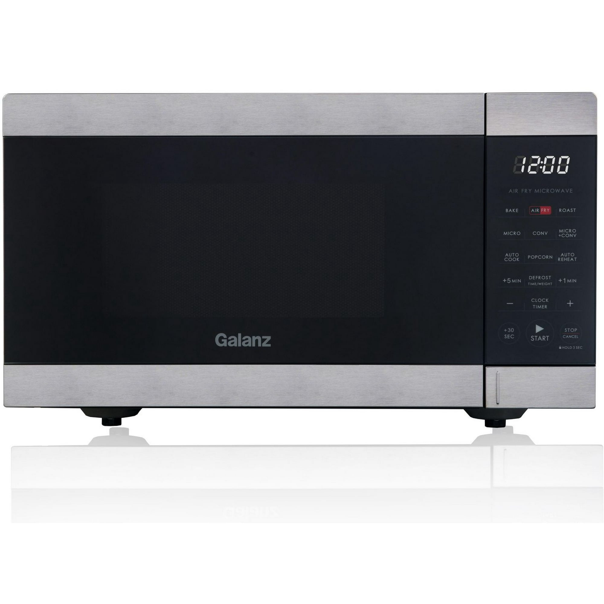 Galanz 0.9 cu.ft. 3 in 1 Airfry Microwave, Stainless Steel, Galanz 0.9 Air Fry Microwave - Walmart.ca