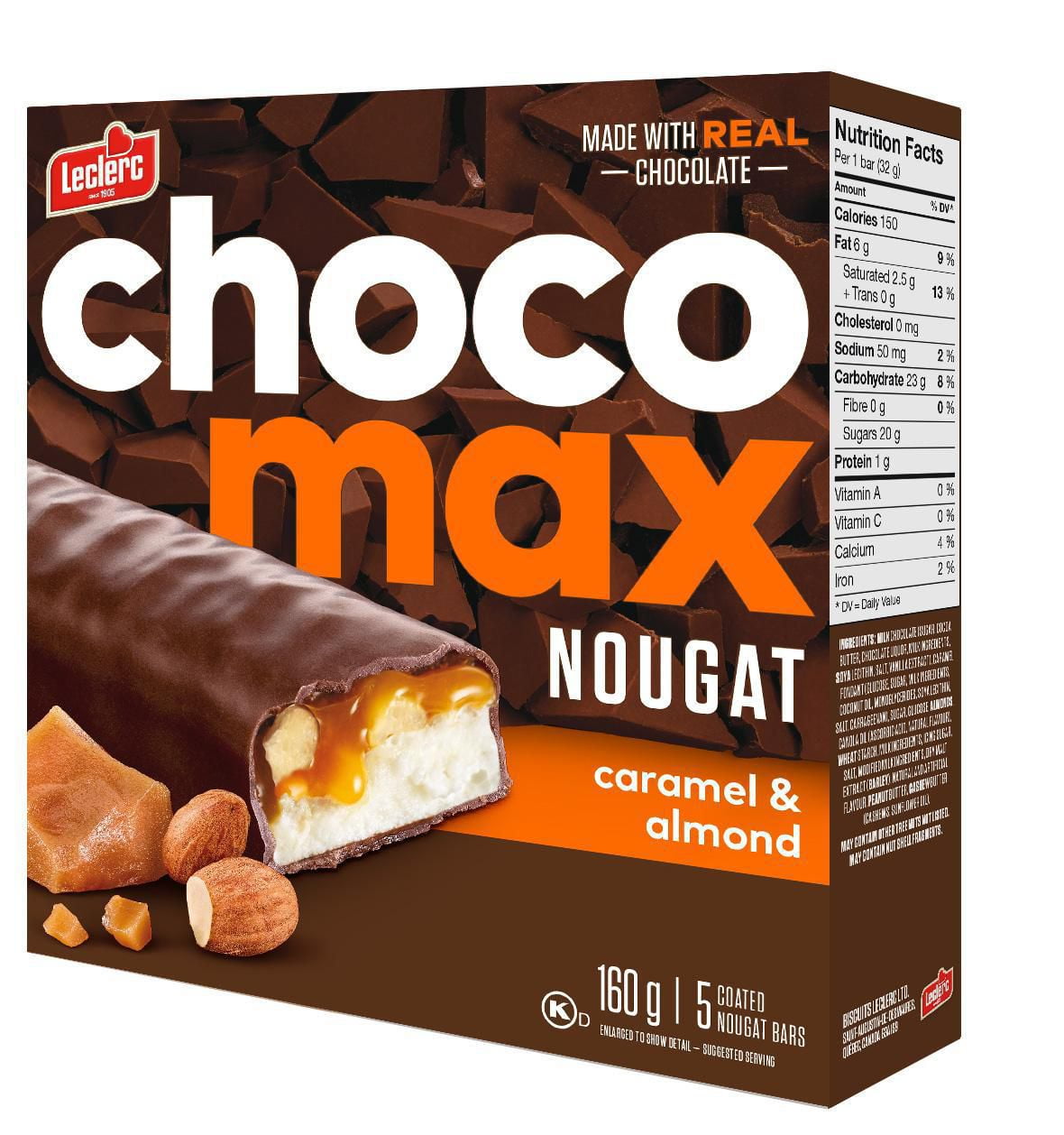 Nougat Caramel & Almond Bars Walmart Canada