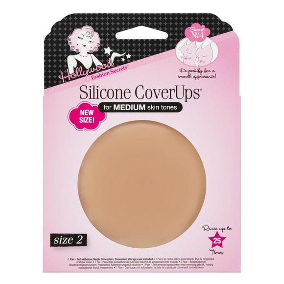 Hollywood Fashion Secrets Silicone Cover Ups - Medium, Silicone Cover Ups