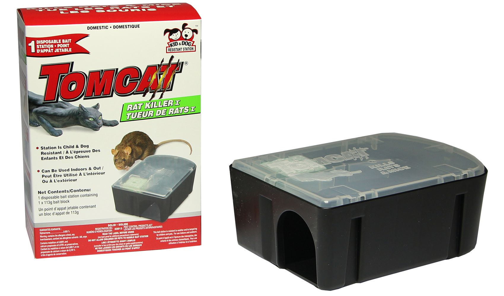 Tomcat Rat Killer Bait Station | Walmart Canada