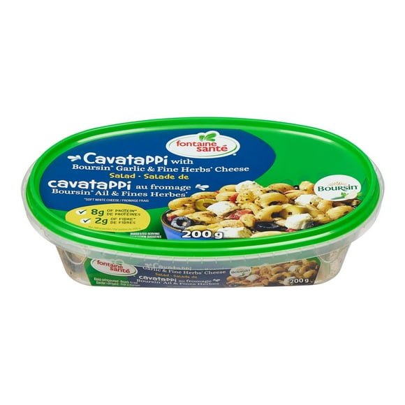 Fontaine Santé Cavatappi With Boursin Garlic & Fine Herbs Cheese Salad, 200 g