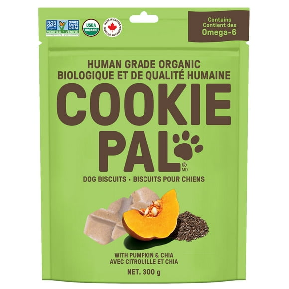 Cookie Pal Pumpkin & Chia Dog Biscuits 300g, 300g