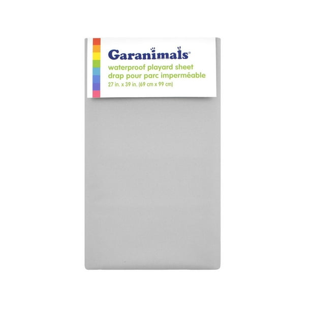 Drap pour parc impermeable de Garanimals gris