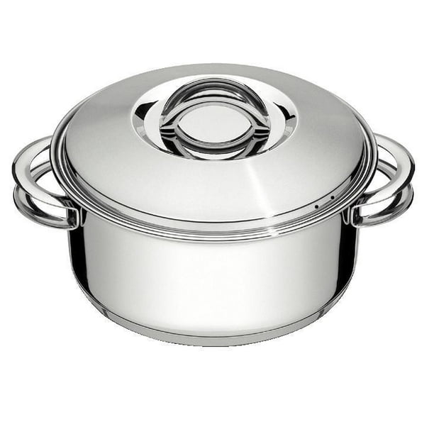 Tramontina Solar Stainless Steel Steam Cooker With Handles 24 Cm