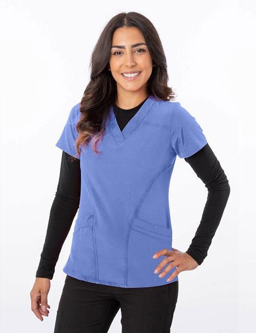 CLEARANCE -Nurse Scrubs - Light Blue/Ciel