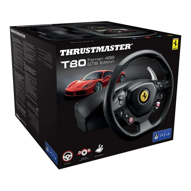 Thrustmaster Volant de Course T80 Ferrari 488 GTB Edition