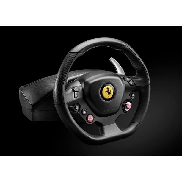 Thrustmaster Ferrari 458 Spider Volant Xbox One noir avec pédales
