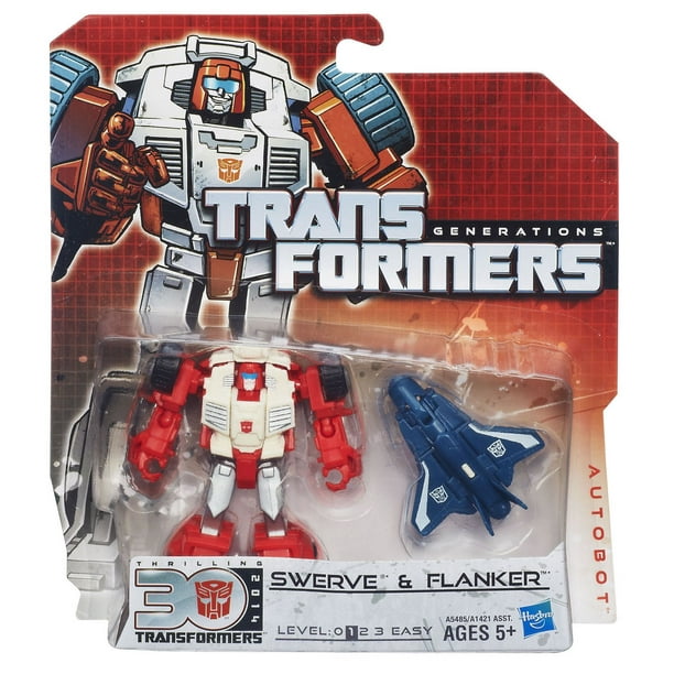 Transformers  Generations - Figurines Flanker et Swerve de classe Légendes
