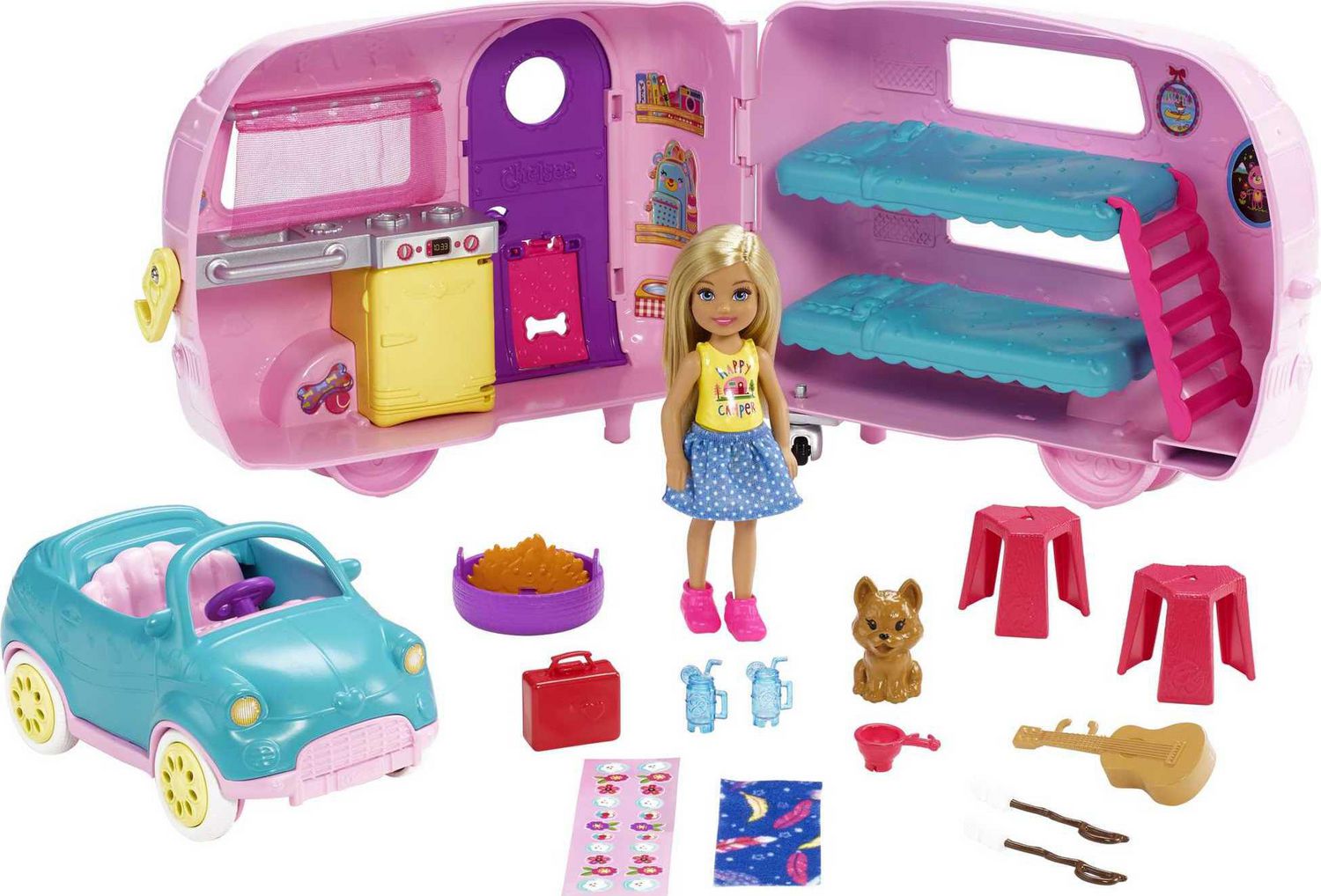 barbie toy camper