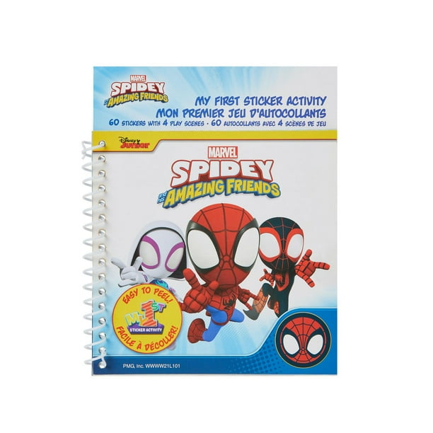 Mon Coffret Spidey - Avec 1 Livre, 3 Décors, Des Stickers