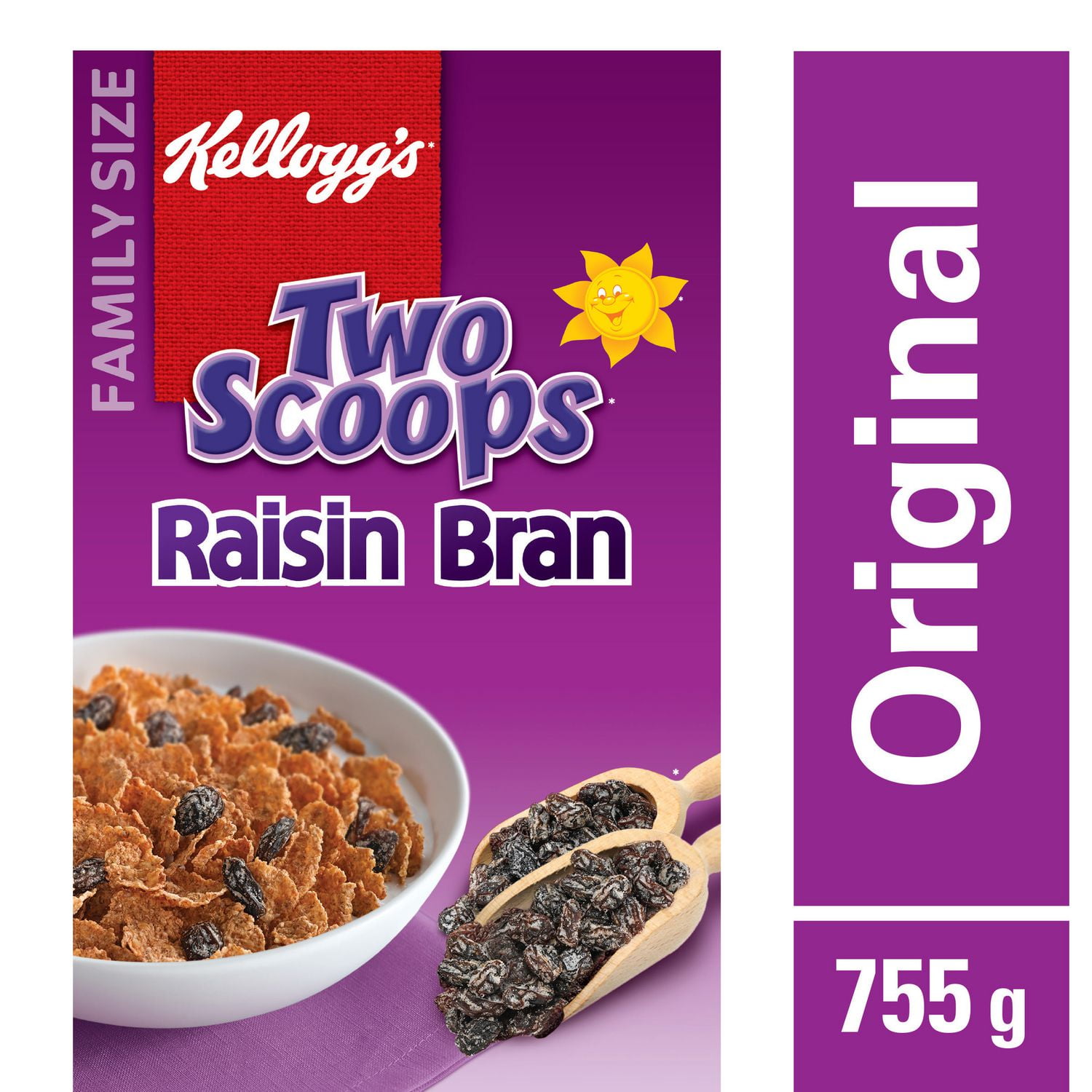 Kellogg S Two Scoops Raisin Bran Cereal G Walmart Canada