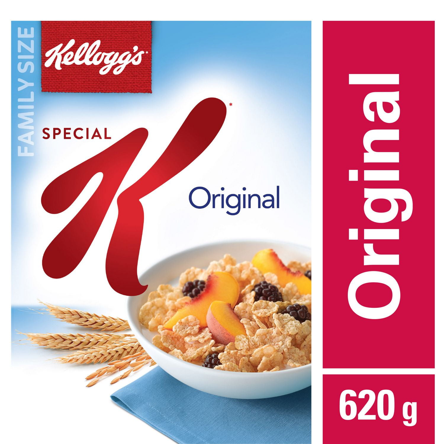 Kellogg's Special K Original Cereal, Family Pack, 620g | Walmart Canada