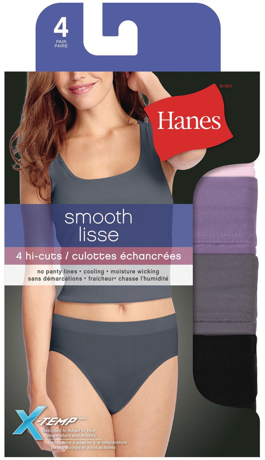 hanes x temp hi cut