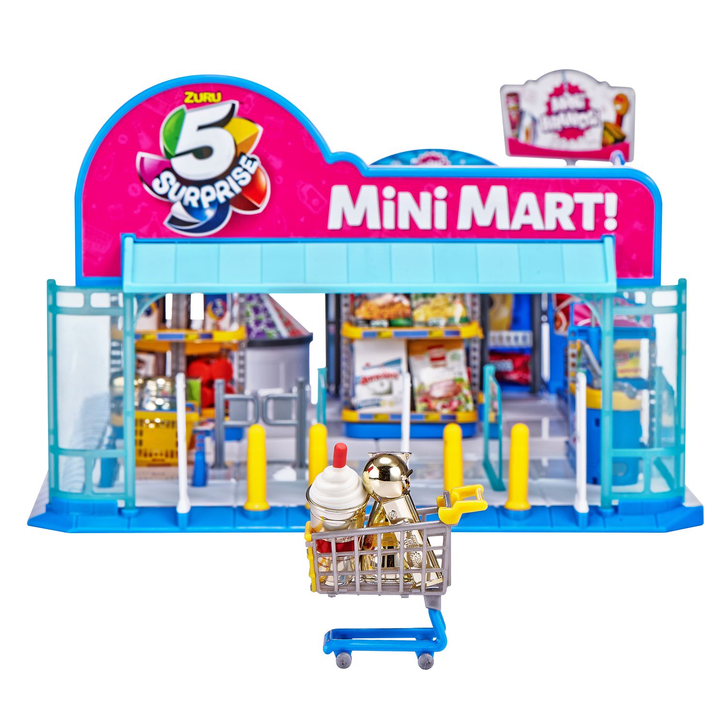 5 Surprise Mini Brands Electronic Mini Mart Playset by ZURU