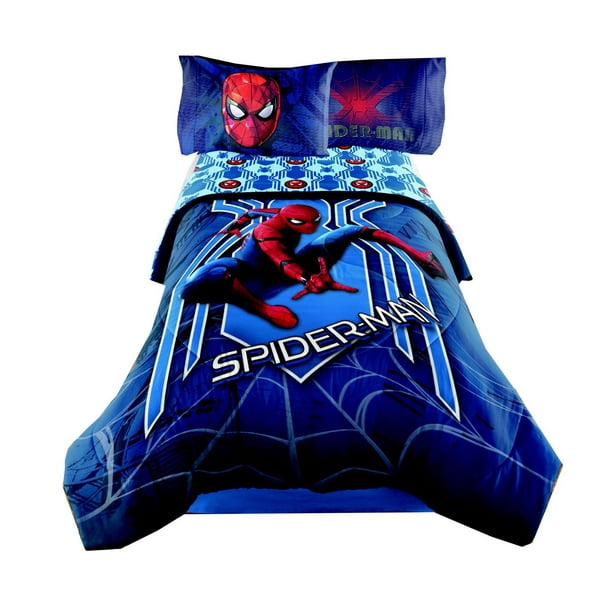 Douillette pour lit à 1 place ou 2 places Les retrouvailles de Spider-Man