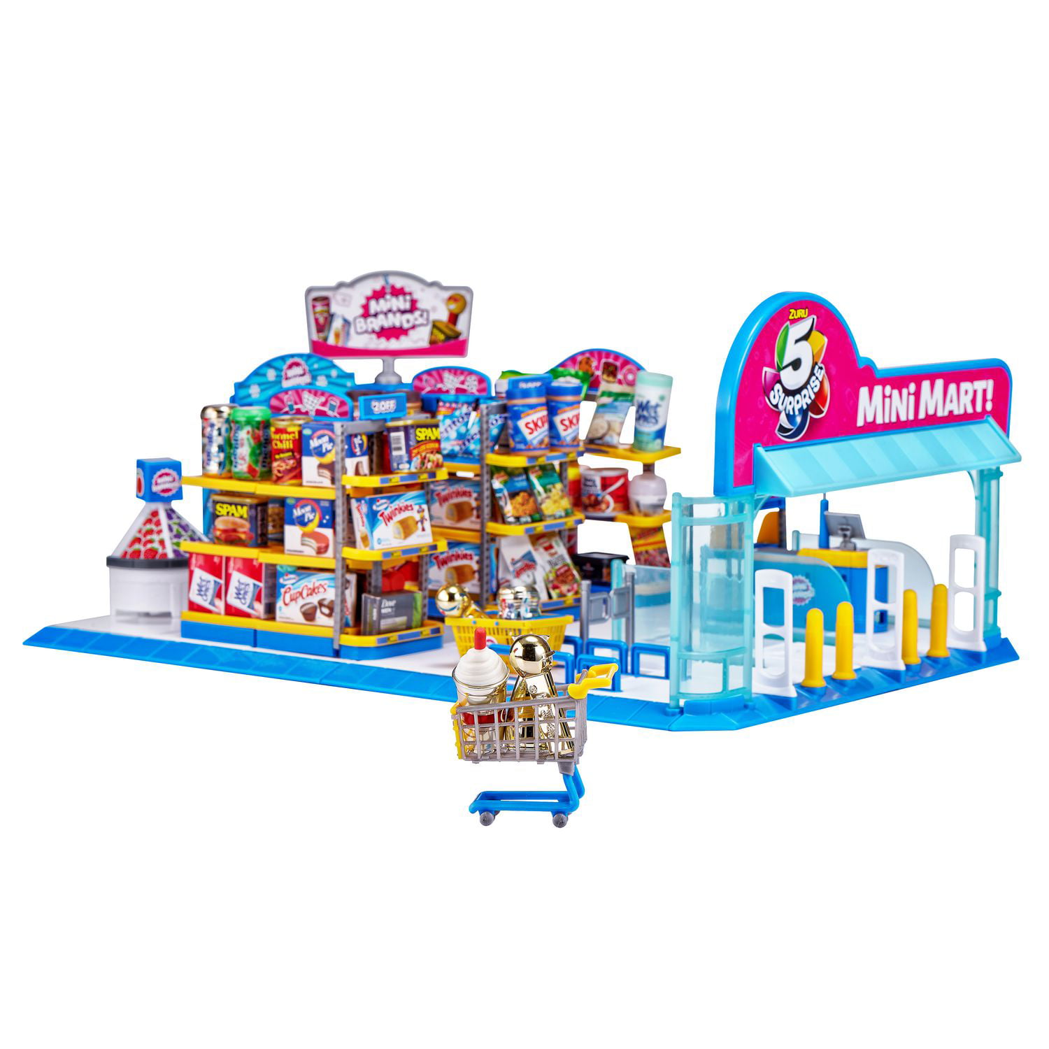  5 Surprise Mini Brands - Mini Mart Playset By ZURU