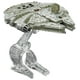 Hot Wheels Star Wars Vaisseaux spatiaux Véhicule Millennium Falcon – image 1 sur 2