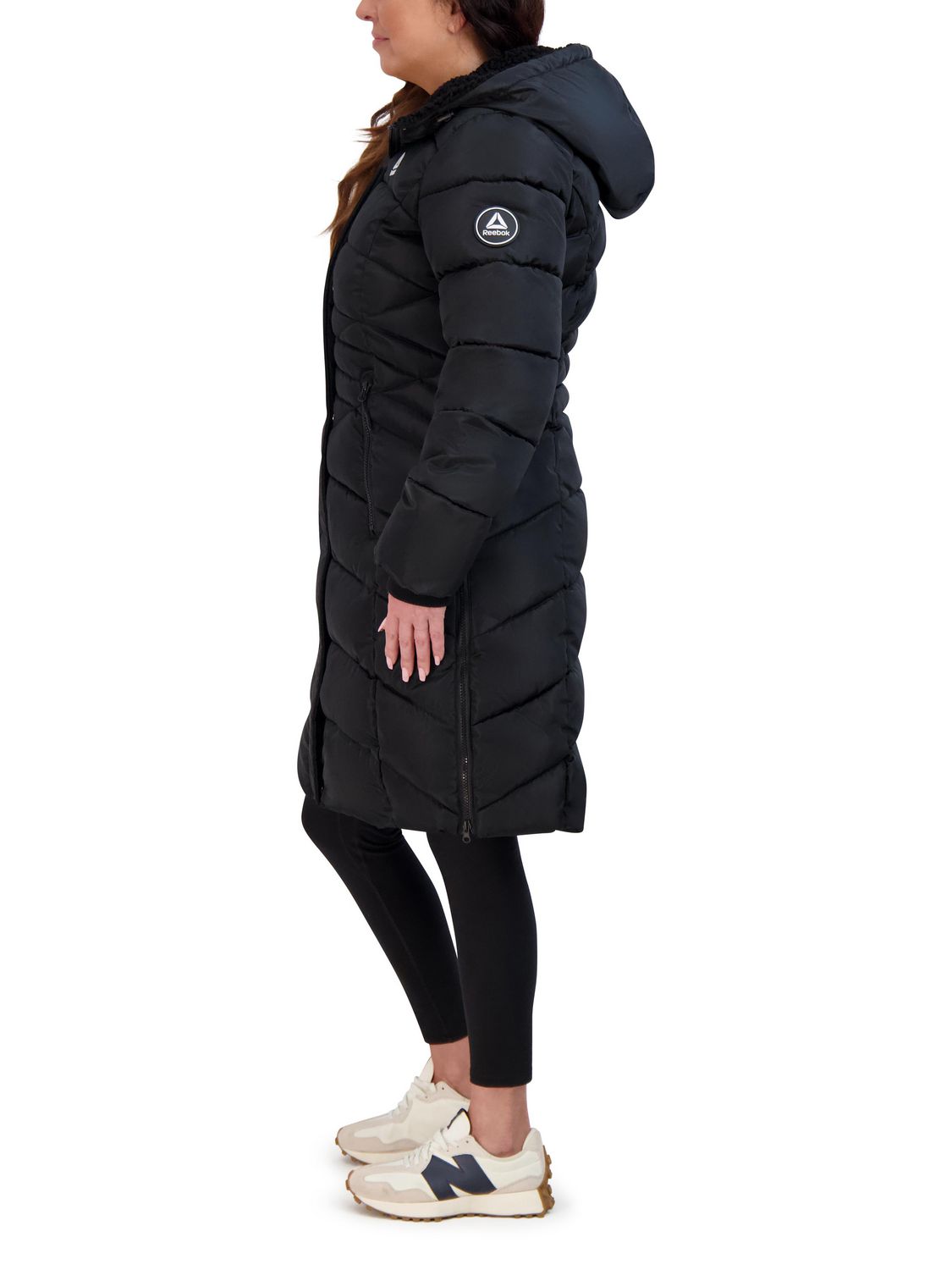  Reebok Women's Winter Jacket - Long Length Quilted