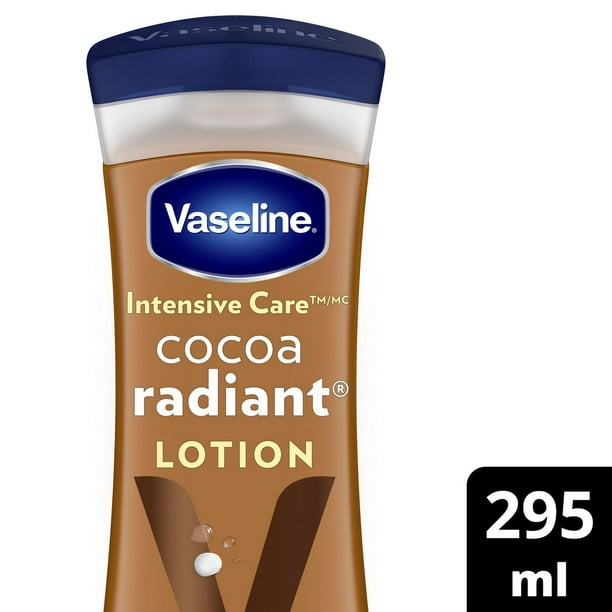 Lotion corporelle Vaseline Intensive Care™ Cocoa Radiant 48H hydratation + lipides ultra-hydratants 295ml Lotion corporelle