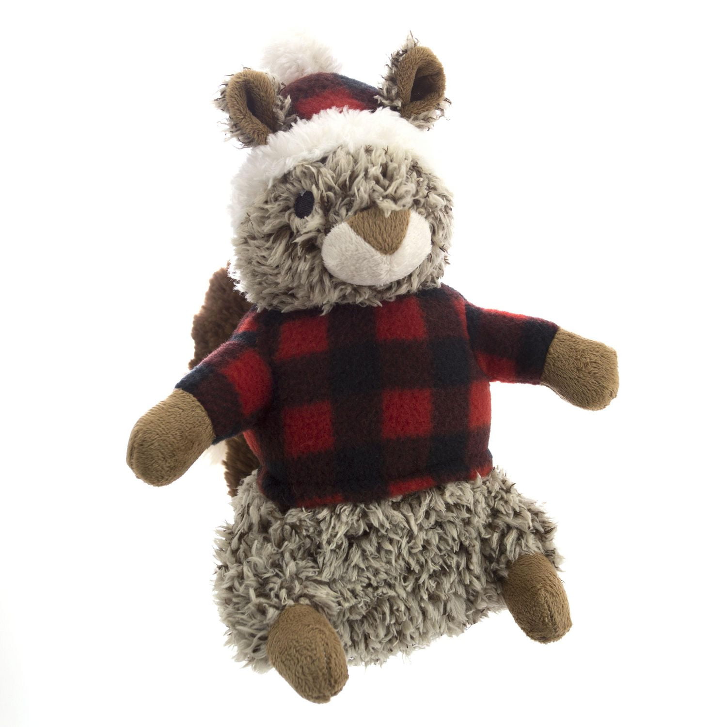 Holiday Time Squeaky Stuffed Dog Toy Squirrel Walmart Canada