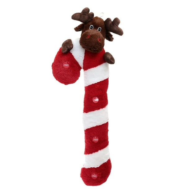 Holiday Time Large Squeaky Stuffed Dog Toy Reindeer Walmart.ca