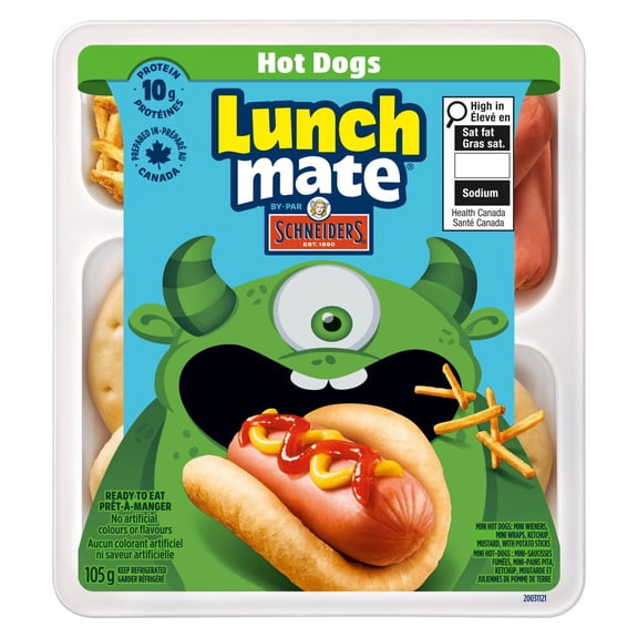 Lunchmate Hot Dogs Lunch Kit, 105 g