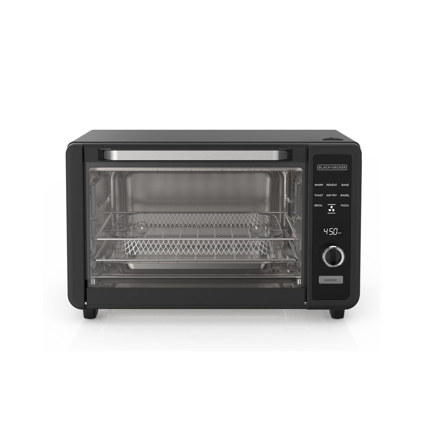 Black and decker toaster oven digital hotsell