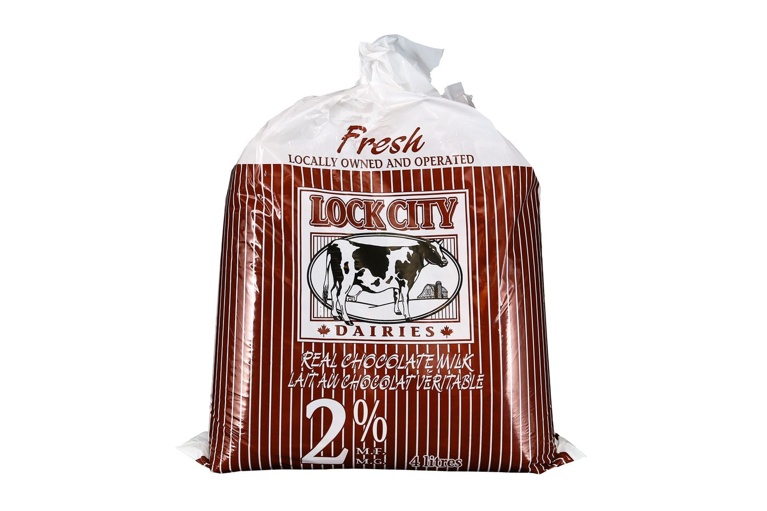 Lock City Dairies, 4L Chocolate Partly Skimmed Milk 2 Walmart Canada