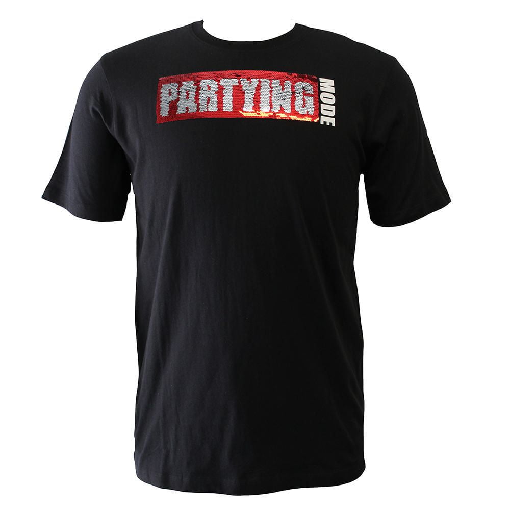 George Mens Sequin Ugly Christmas Tees