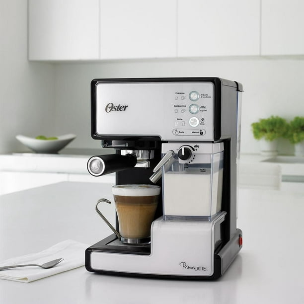 Oster Prima Latte Espresso, Cappuccino and Latte Maker, Stainless