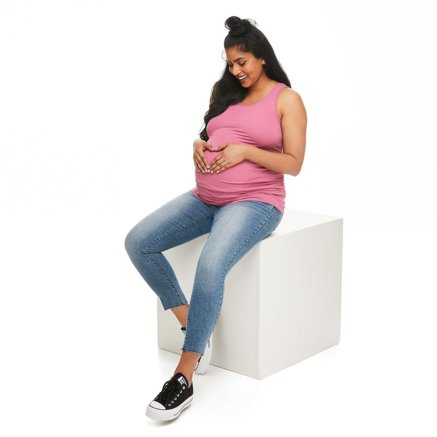 Débardeur en jersey Paisley Sky Maternité