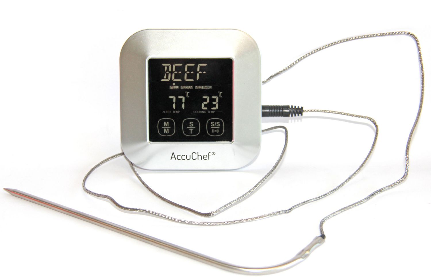 Thermomètre à eau, thermomètre de bouilloire très sensible filetage mâle  1/2 NPT bon acier inoxydable résistant à la chaleur pour tester la