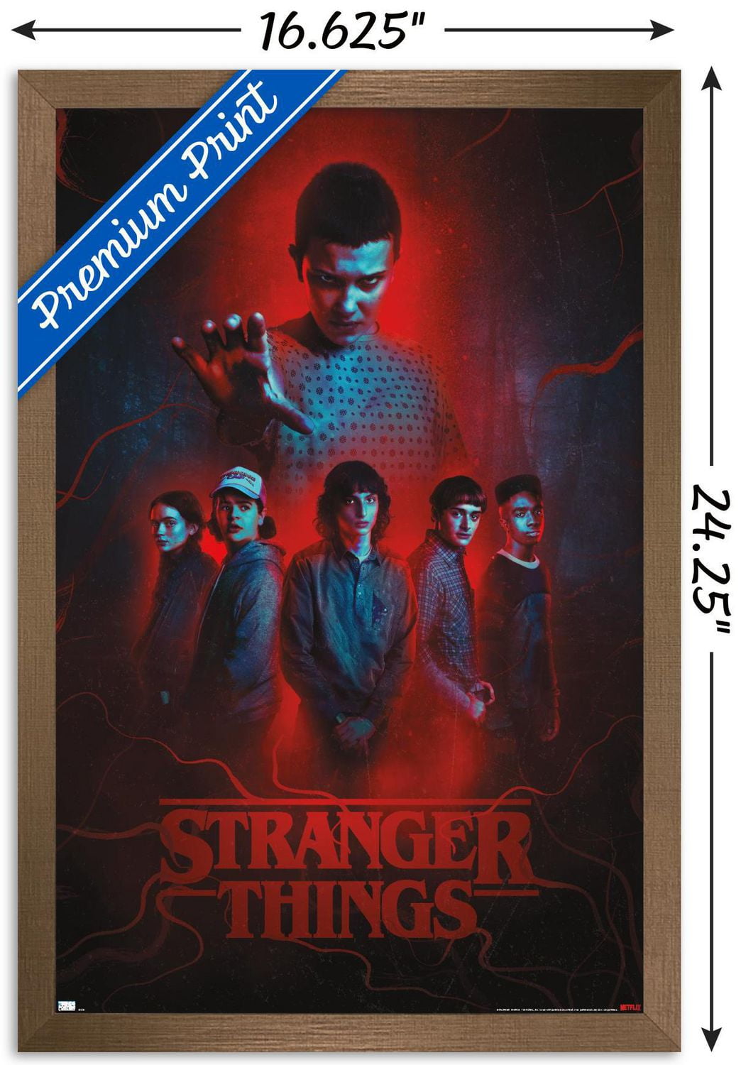 Netflix Stranger Things: Season 4 - Group Wall Poster, 14.725