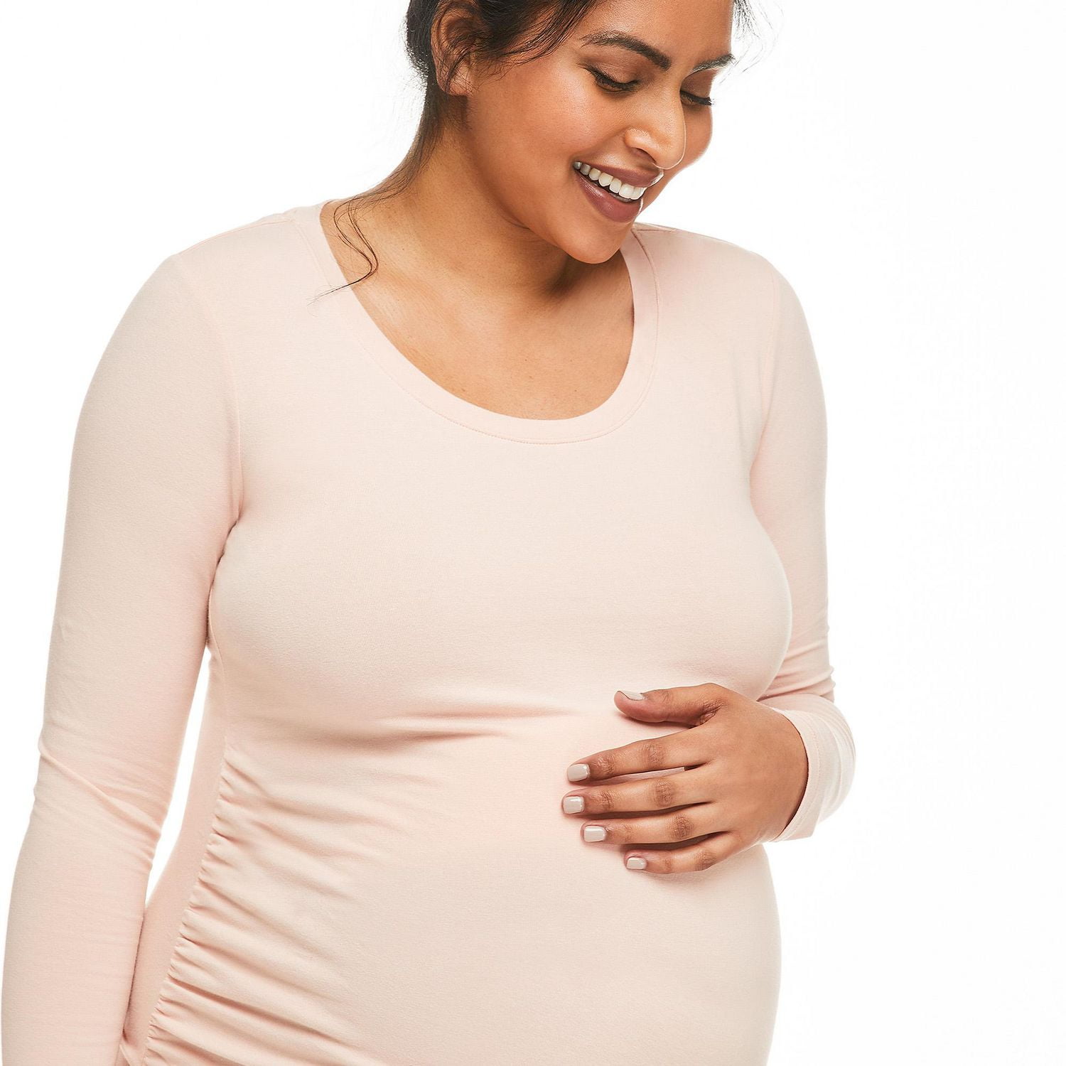 Paisley Sky Maternity Long Sleeve Tunic