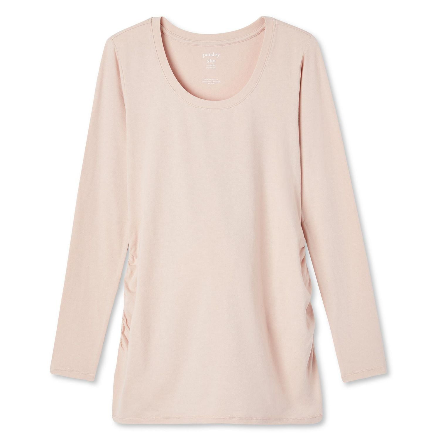 Paisley Sky Maternity Long Sleeve Tunic