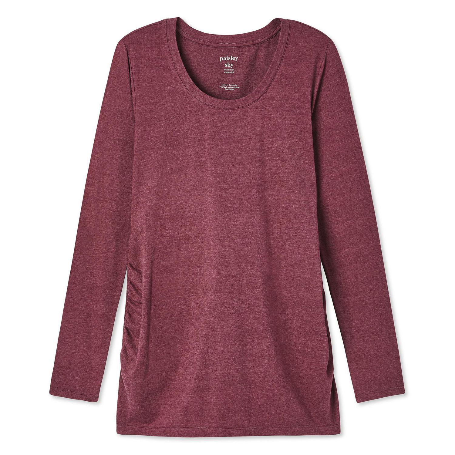 Tunique à manches longues Paisley Sky Maternité