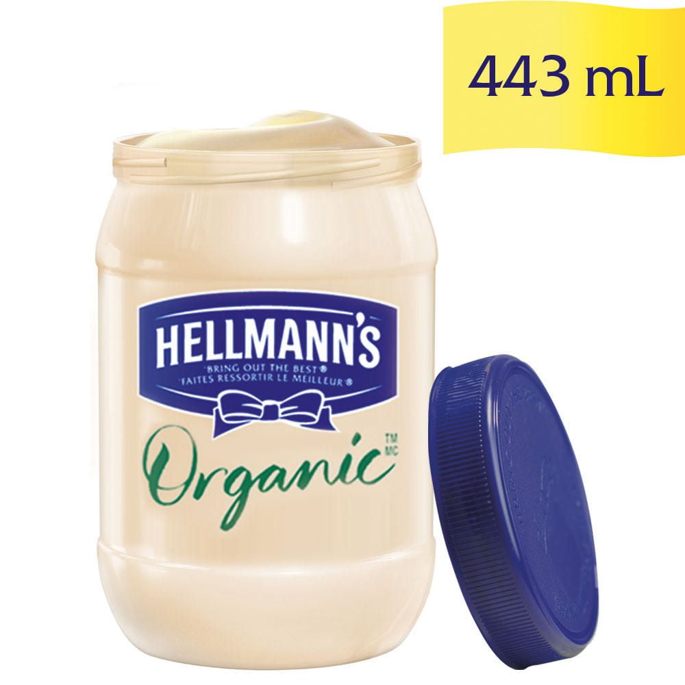 Hellmann's Organic Mayonnaise 443 ML Walmart Canada